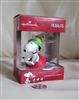 PEANUTS Hallmark Christmas ornament Snoopy on sled