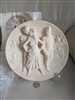 Carmen alabaster Italian plate by Gino Reggeri