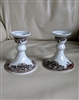 Heritage Hall Johnson Brothers two candle holders