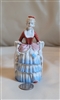 Hard porcelain woman Japanese call bell