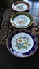 Weatherby English Royal Falcon floral fruit plates