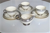 Taylor Smith Taylor platinum band trim tea set