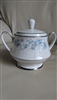 Noritake Splendor lidded sugar bowl lilac blue