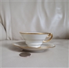 Hertel Jacob Bavarian teacup with saucer US Zone