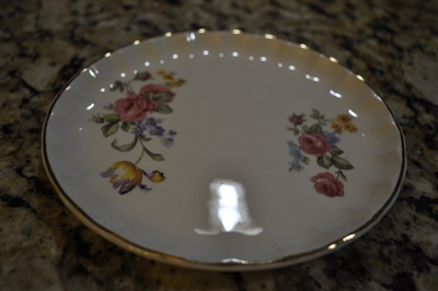 W S George porcelain Bolero bread and butter plate