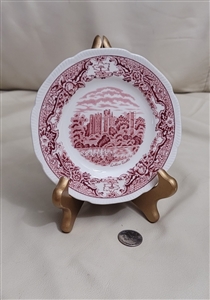 Royal Swan Historical Castles bread butter plate