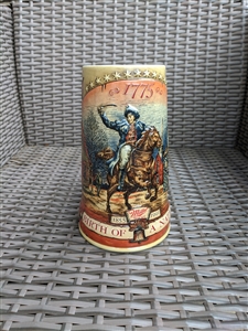 Miller Beer Stein Birth of a Nation 1855 1991