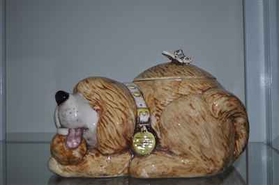 Treasure Craft Cookie jar dog