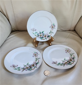 TAXCO by Spring China porcelain bread and butter plate. Set of 3.