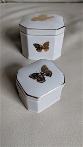 Takahashi San Francisco porcelain trinkets boxes