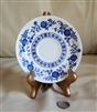 Enoch Wedgwood Tunstall Blue Heritage saucer