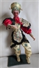 Tuong folk performance dancer doll from Vietnam