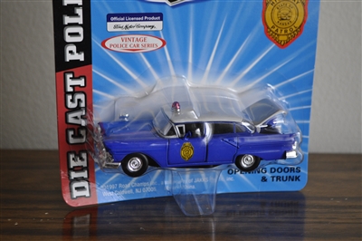 Die cast police car Road Champs Kansas patrol 1/43