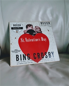 Bing Crosby St. Valentine's Day vinyl 33 1/3 RPM