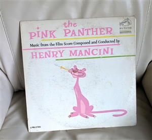 The Pink Panther vintage LP vinyl 1963 RCA Victor