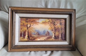 VIntage Oil painting landscape