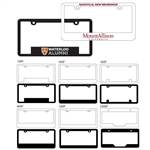 Polycarbonate License Plate Frames