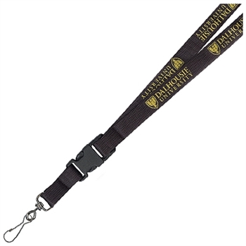 5/8" Screen Printed Detachable Lanyard - Tubular