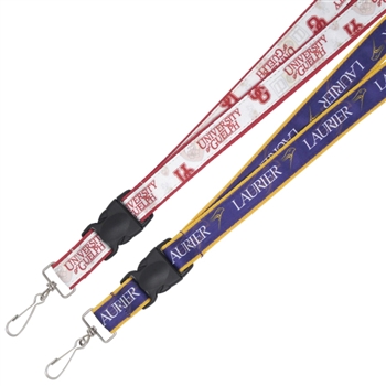 3/4" Deluxe Sublimated Lanyard