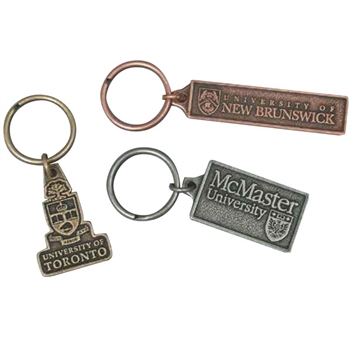 Cast Metal Key Tag