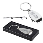 SK244 - Chrome Metal Bottle Opener Keyholder