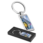 SK245 - Rectangular Full Colour Keychain