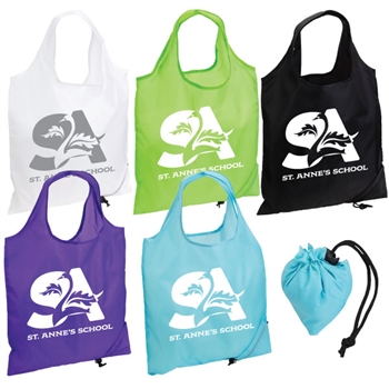 SL1002 - RPET Folding Reusable Tote Bag