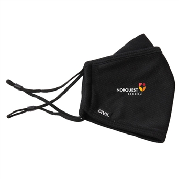 SPE121 - 3 Layer Civil Mask with Full Colour Heat Transfer - Adjustable Straps