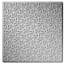 Random Cube Plaster Ceiling Tile