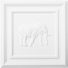 Classic Panel Elephant for 9/16 Grid Plaster Ceiling Tile