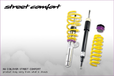KW Street Comfort Coilovers (2015-2017) BMW 4 series F36 Gran Coupe 428i, RWD; w/ EDC