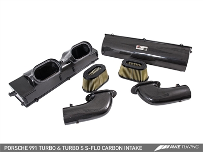 AWE Tuning Porsche 991 Turbo and Turbo S S-FLO Carbon Intake