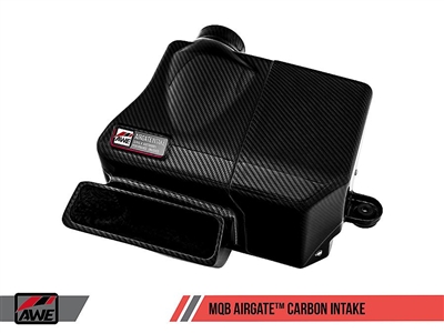 AWE AirGate Carbon Intake for Audi / VW MQB (1.8T / 2.0T) - With Lid