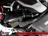 AWE AirGate Carbon Fiber Intake for Audi B9 S4 / S5 3.0T - Without Lid