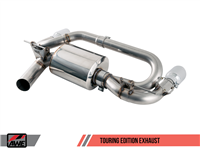 AWE Tuning BMW F22 M235i / M240i Touring Edition Axle-back Exhaust -- Chrome Silver Tips (102mm)