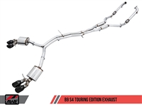 AWE Tuning Audi B9 S4 Touring Edition Exhaust (Chrome Silver 90mm Tips)