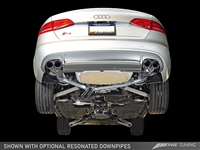 AWE Tuning Audi S4 3.0T Touring Edition Exhaust System -- Diamond Black Tips (102mm)