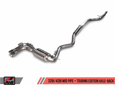 AWE Tuning BMW F3X N20 328i/428i Performance Mid Pipe