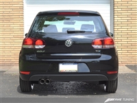 AWE Tuning Golf TDI Performance Exhaust - Polished Silver Tips