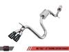 AWE Tuning VW MK7 Golf 1.8T Touring Edition Exhaust with Diamond Black Tips (90mm)