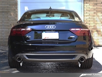AWE Tuning B8 A5 3.2L Touring Edition Exhaust System - Dual 3.5in Polished Silver Tips