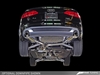 AWE Tuning B8 A4 2.0T Touring Edition Exhaust - Dual Outlet, Polished Silver Tips