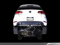 AWE Tuning Mk6 GTI Performance Catback - Chrome Silver Round Tips