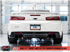 AWE Track Edition Catback Exhaust for Gen6 Camaro SS - Non-Resonated - Diamond Black Tips (Dual Outlet)