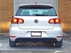 AWE Tuning Golf TDI "GTI Style" Performance Exhaust - Diamond Black Slash Cut Tips