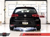 AWE Tuning VW MK7 GTI Touring Edition Exhaust - Diamond Black Tips