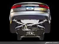AWE Tuning Audi C7 A6 3.0T Touring Edition Exhaust - Dual Outlet, Diamond Black Tips