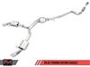 AWE Tuning B9 A5 Touring Edition Exhaust, Dual Outlet - Diamond Black Tips (includes DP)