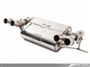 AWE Tuning BMW F8X M3/M4 Resonated SwitchPath Exhaust -- Chrome Silver Tips (90mm)
