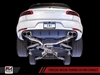 AWE Tuning Porsche Macan Touring Edition Exhaust System - Chrome Silver 102mm Tips